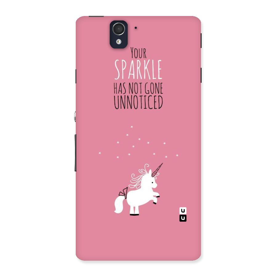 Sparkle Not Unnoticed Back Case for Sony Xperia Z