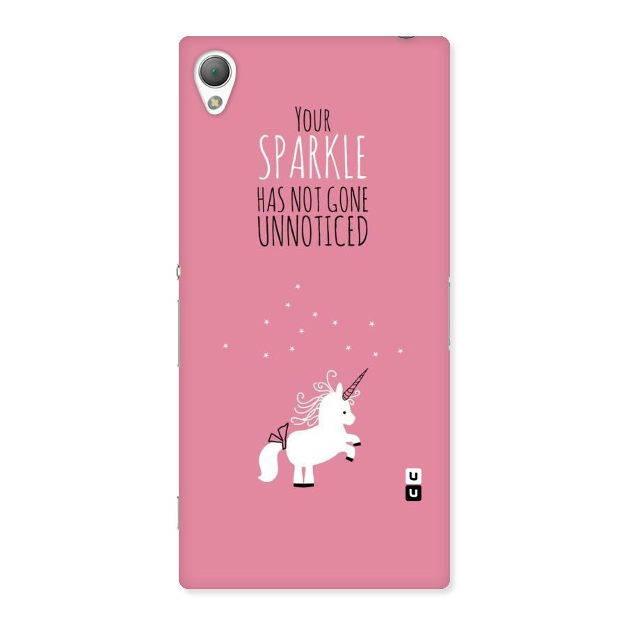 Sparkle Not Unnoticed Back Case for Sony Xperia Z3
