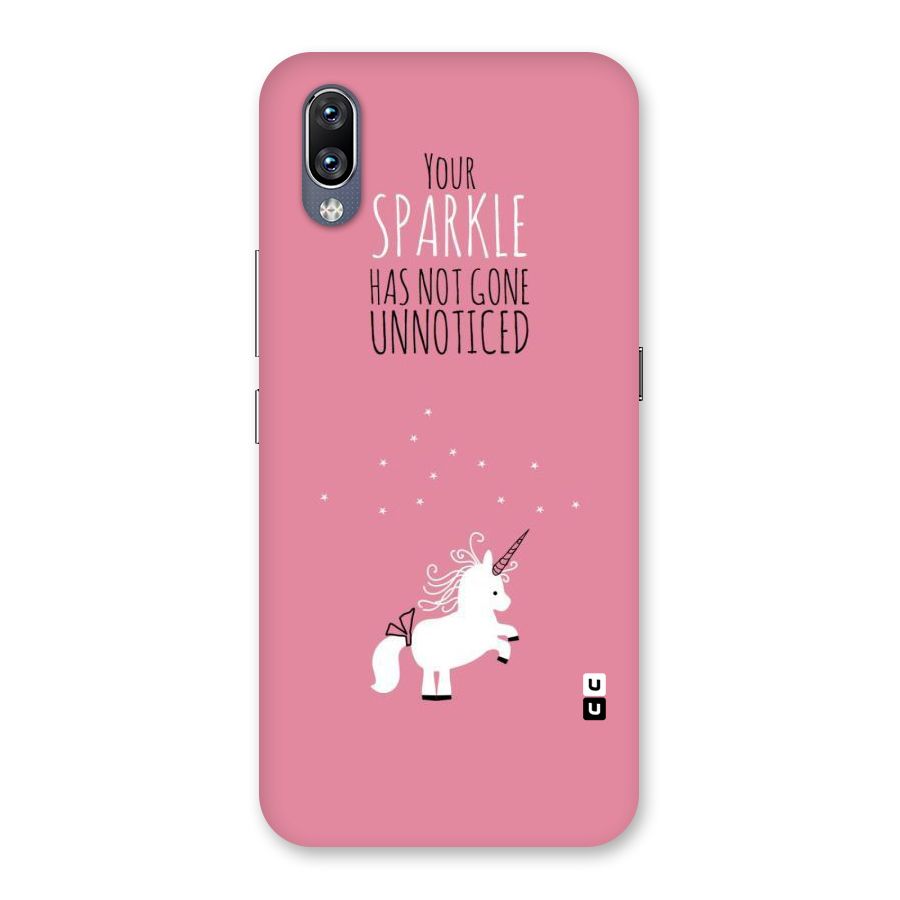 Sparkle Not Unnoticed Back Case for Vivo NEX