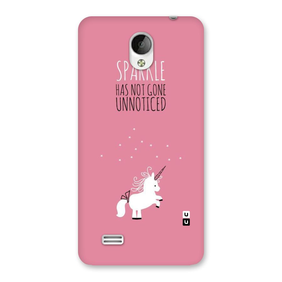 Sparkle Not Unnoticed Back Case for Vivo Y21