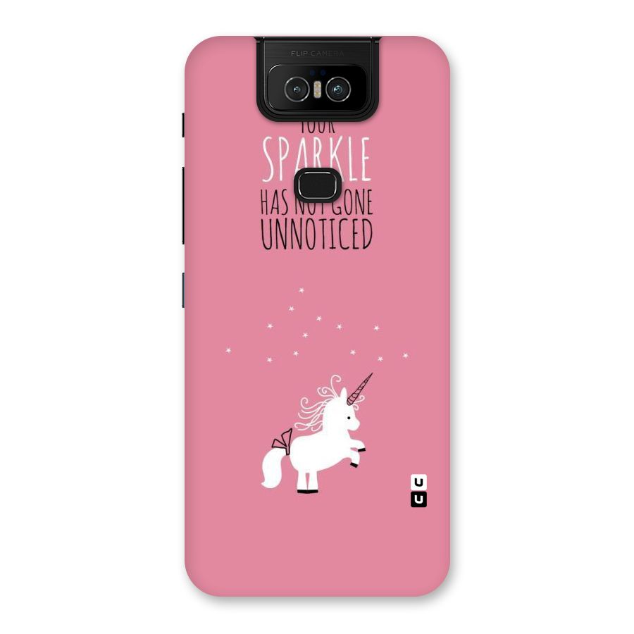 Sparkle Not Unnoticed Back Case for Zenfone 6z