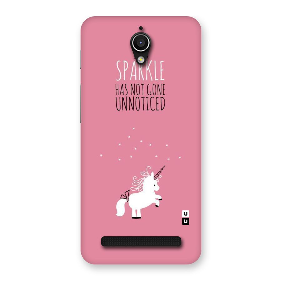 Sparkle Not Unnoticed Back Case for Zenfone Go