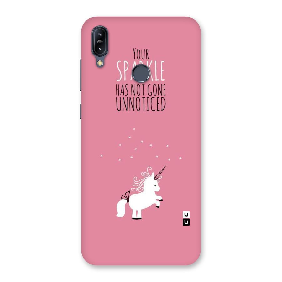 Sparkle Not Unnoticed Back Case for Zenfone Max M2