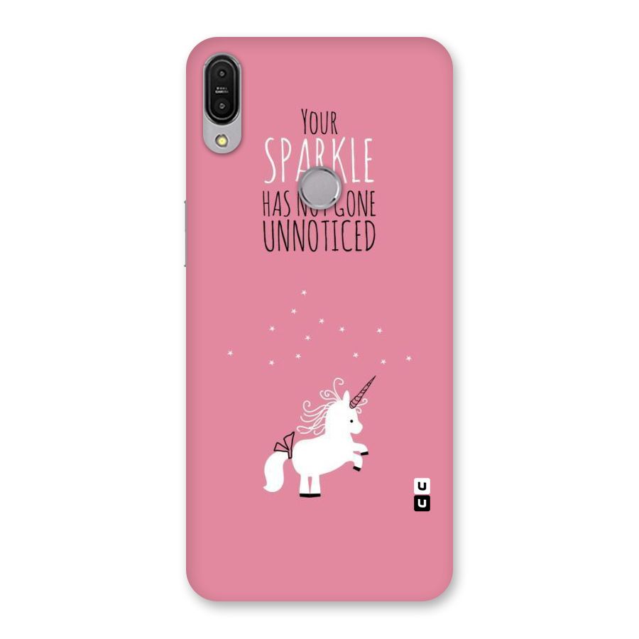 Sparkle Not Unnoticed Back Case for Zenfone Max Pro M1