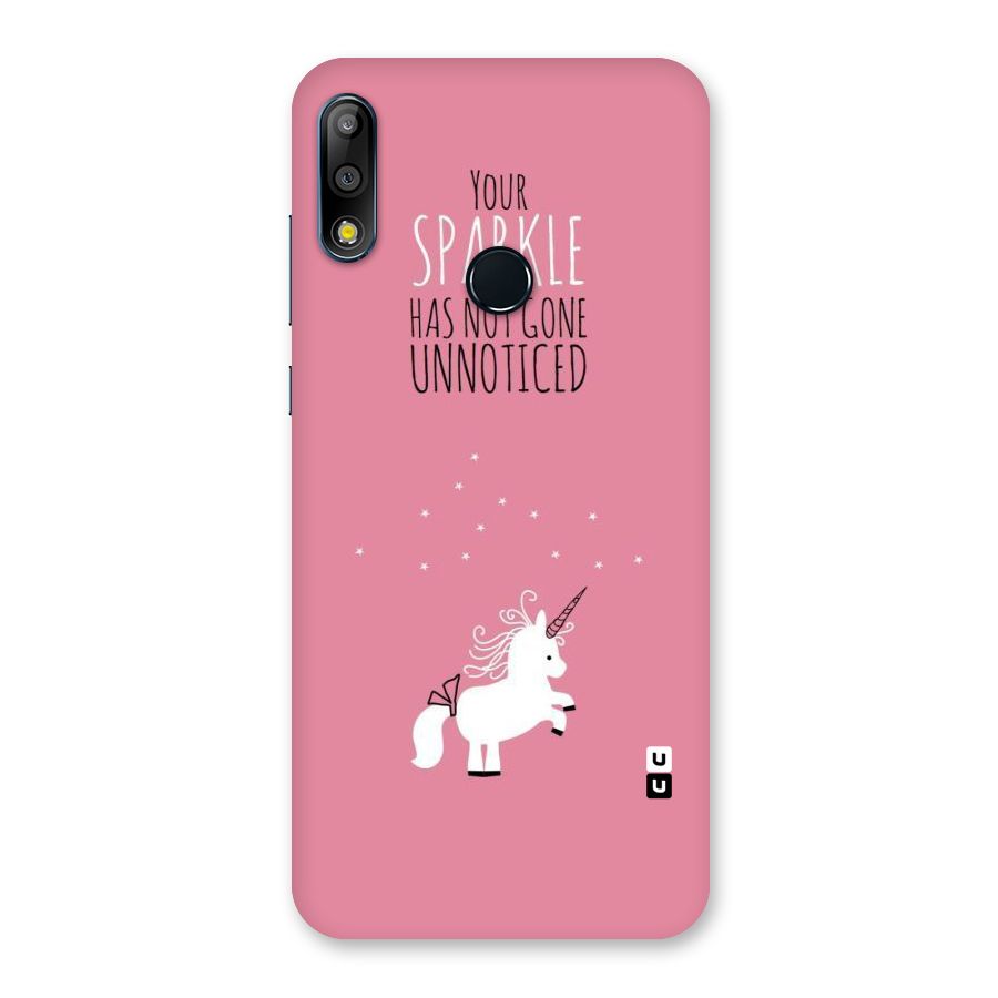 Sparkle Not Unnoticed Back Case for Zenfone Max Pro M2