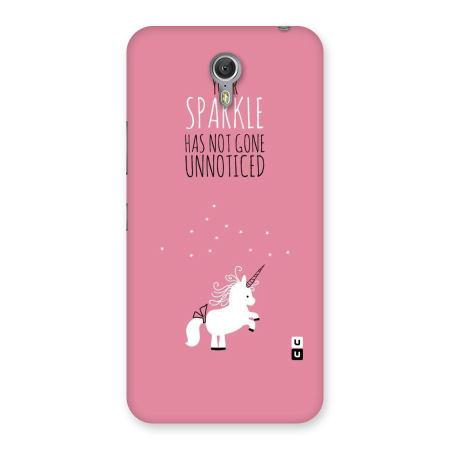 Sparkle Not Unnoticed Back Case for Zuk Z1