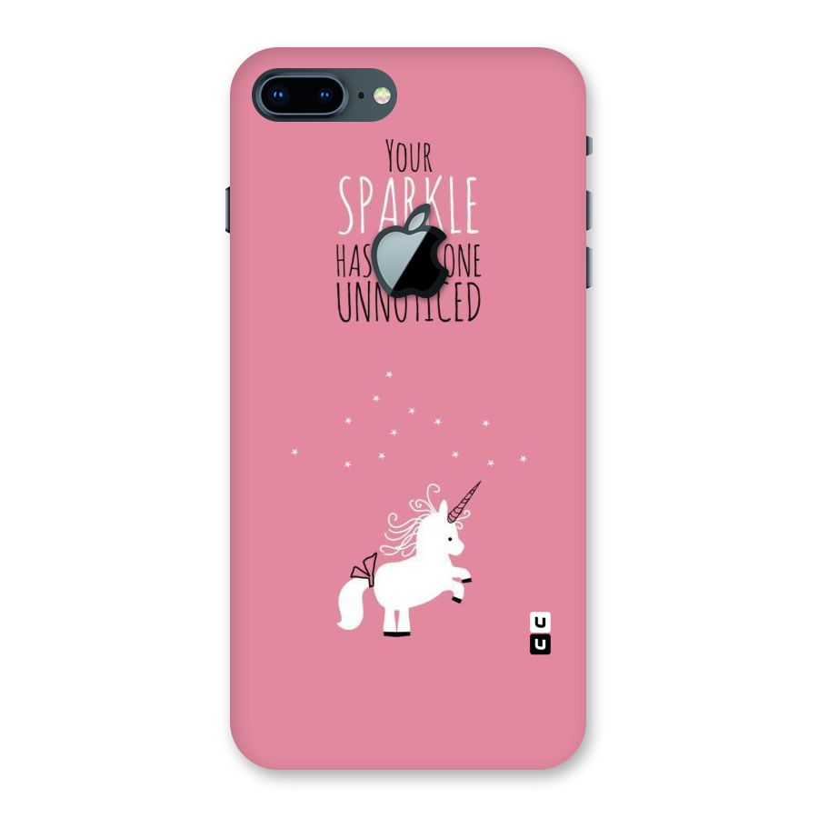 Sparkle Not Unnoticed Back Case for iPhone 7 Plus Apple Cut