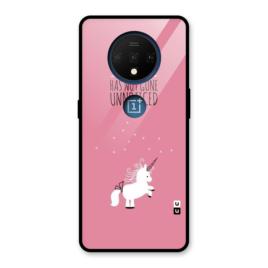 Sparkle Not Unnoticed Glass Back Case for OnePlus 7T
