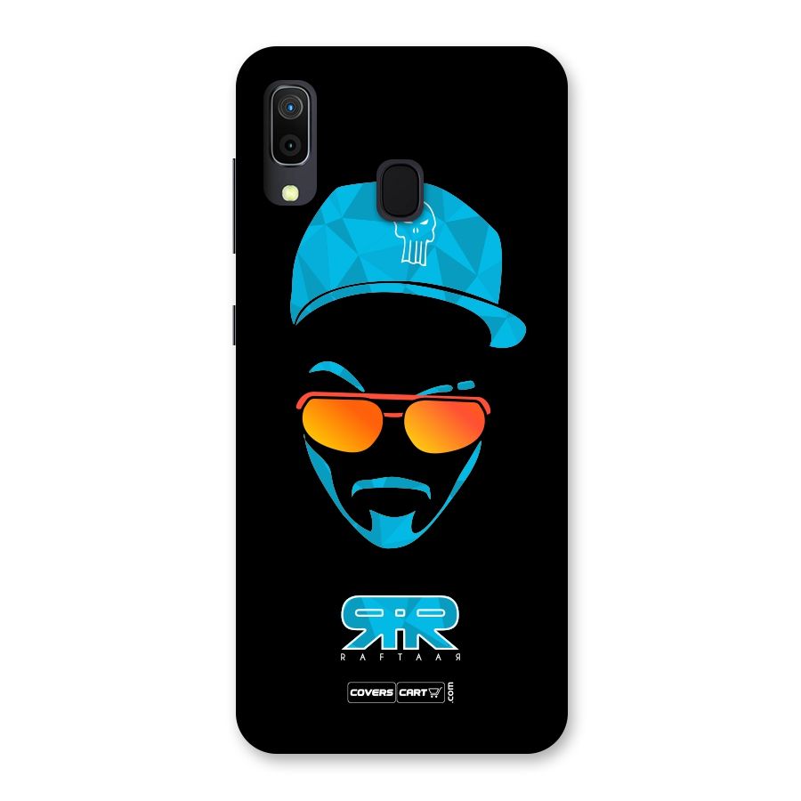 Special Raftaar Edition Blue Back Case for Galaxy A20