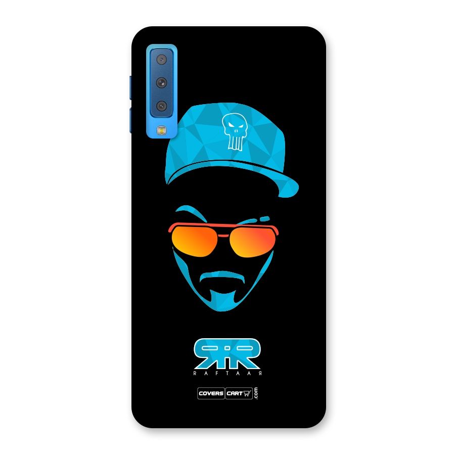 Special Raftaar Edition Blue Back Case for Galaxy A7 (2018)