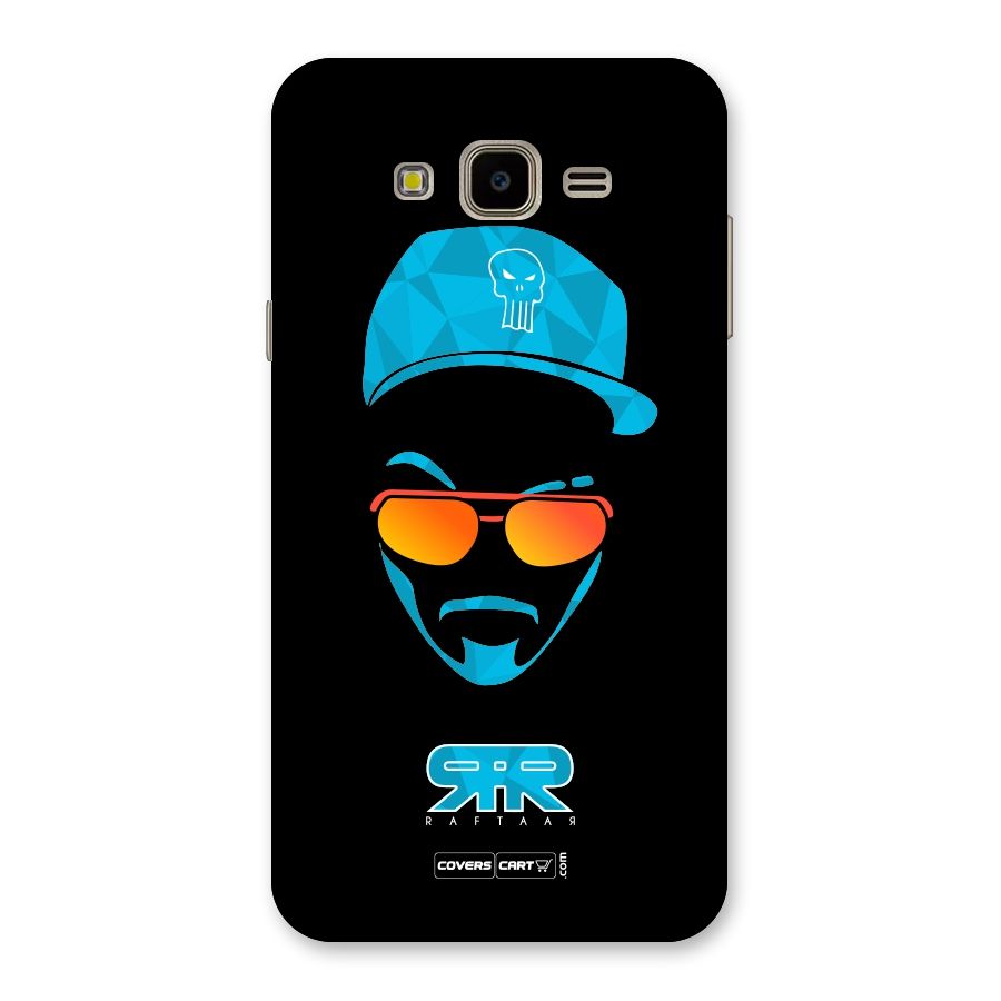 Special Raftaar Edition Blue Back Case for Galaxy J7 Nxt