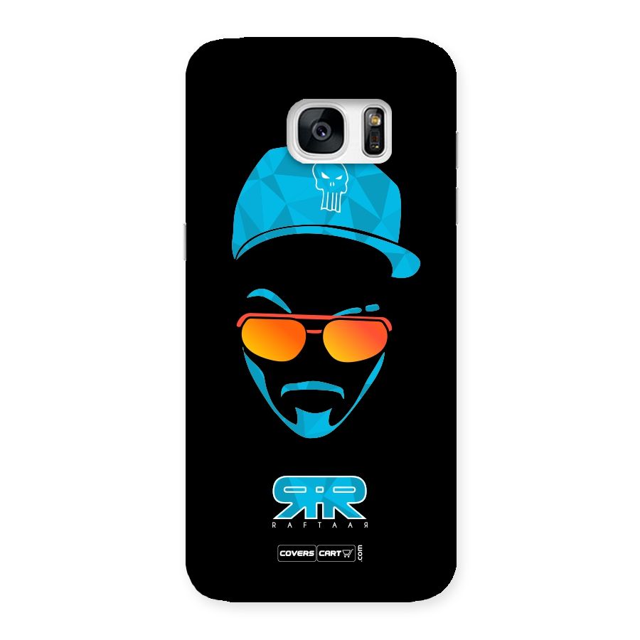 Special Raftaar Edition Blue Back Case for Galaxy S7 Edge