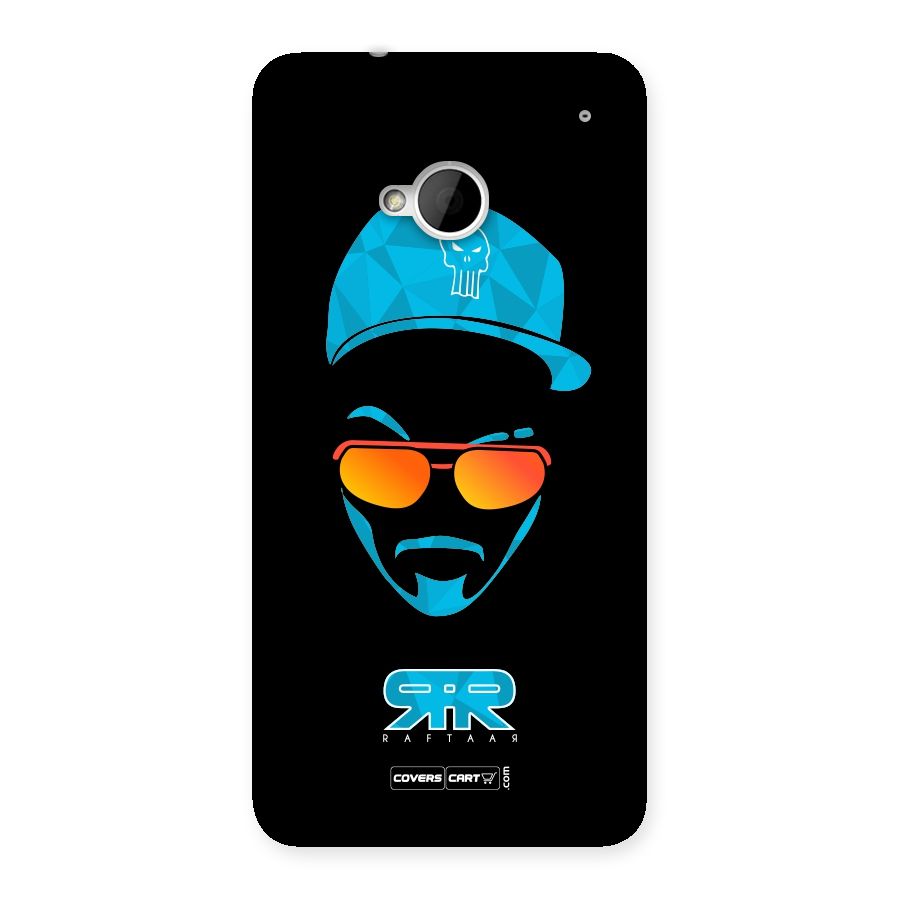 Special Raftaar Edition Blue Back Case for HTC One M7