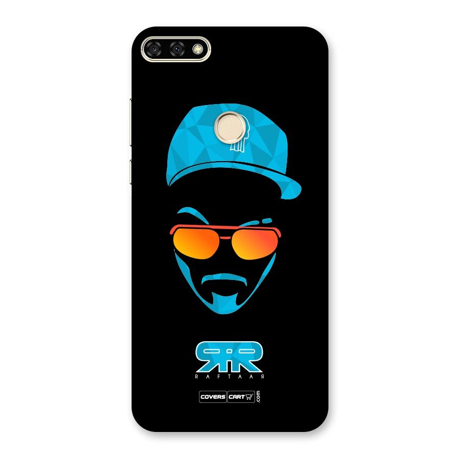 Special Raftaar Edition Blue Back Case for Honor 7A