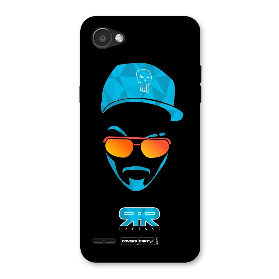 Special Raftaar Edition Blue Back Case for LG Q6