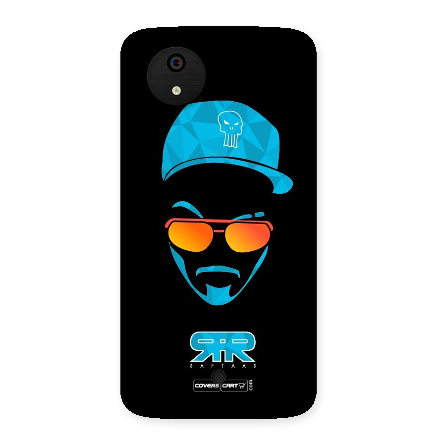 Special Raftaar Edition Blue Back Case for Micromax Canvas A1