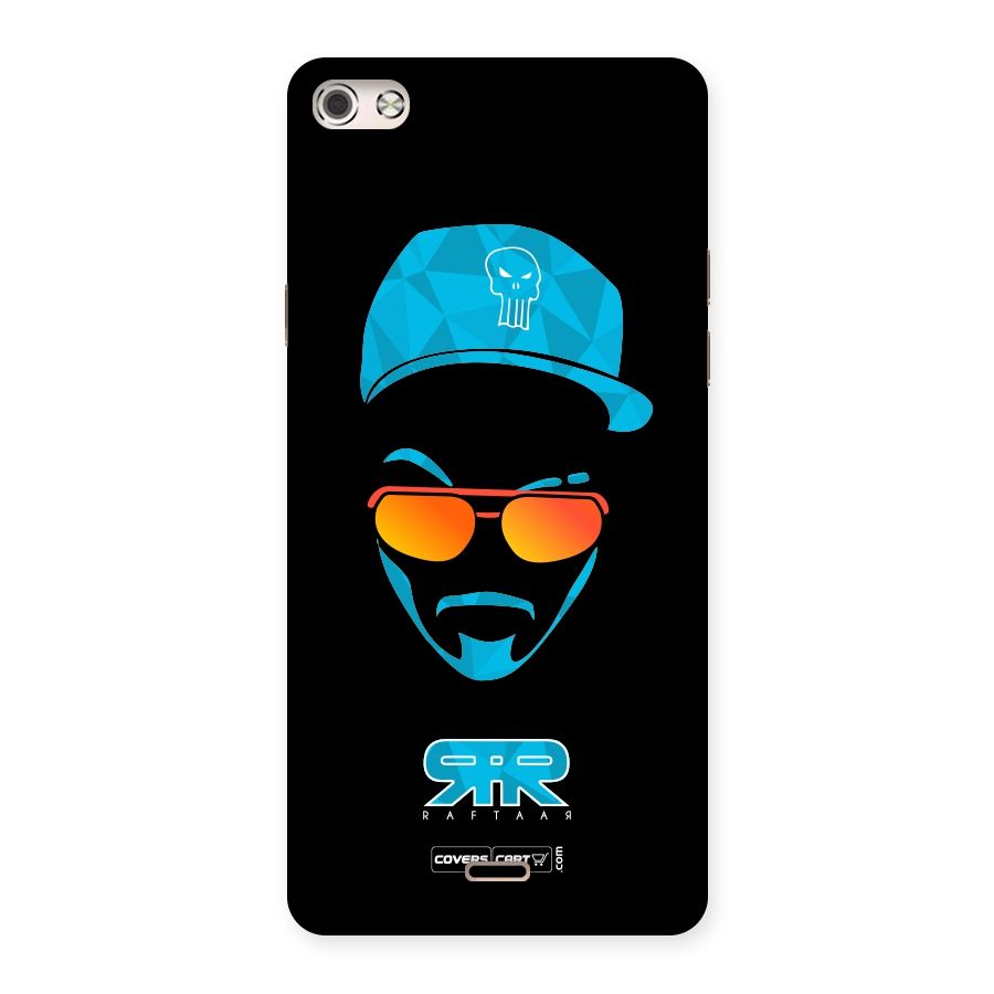 Special Raftaar Edition Blue Back Case for Micromax Canvas Silver 5