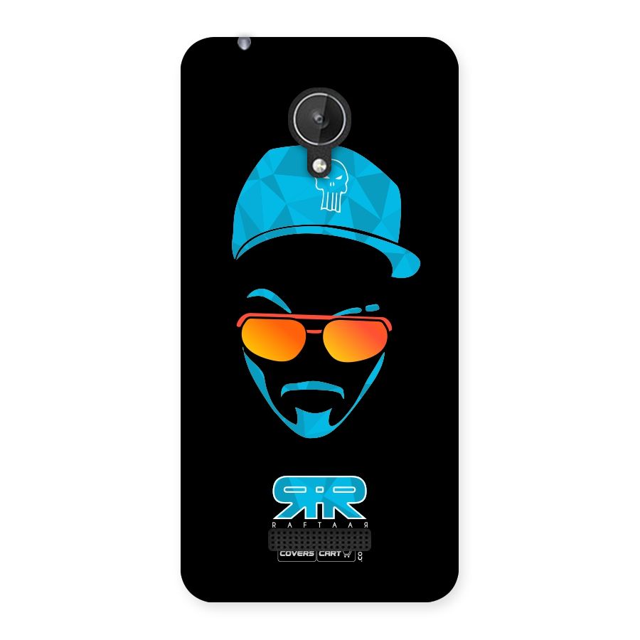 Special Raftaar Edition Blue Back Case for Micromax Canvas Spark Q380