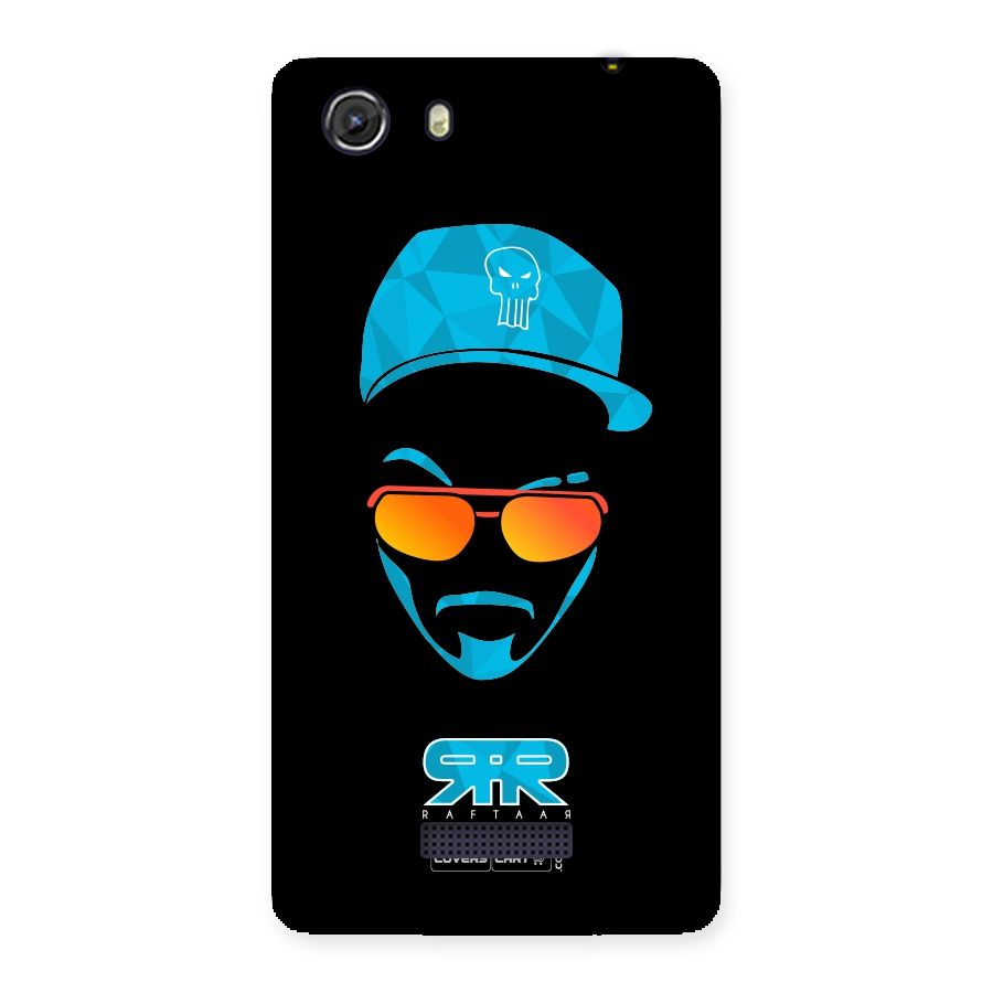 Special Raftaar Edition Blue Back Case for Micromax Unite 3