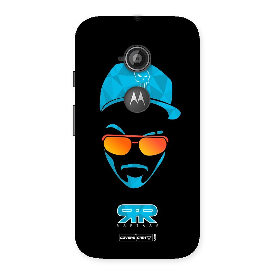 Special Raftaar Edition Blue Back Case for Moto E 2nd Gen