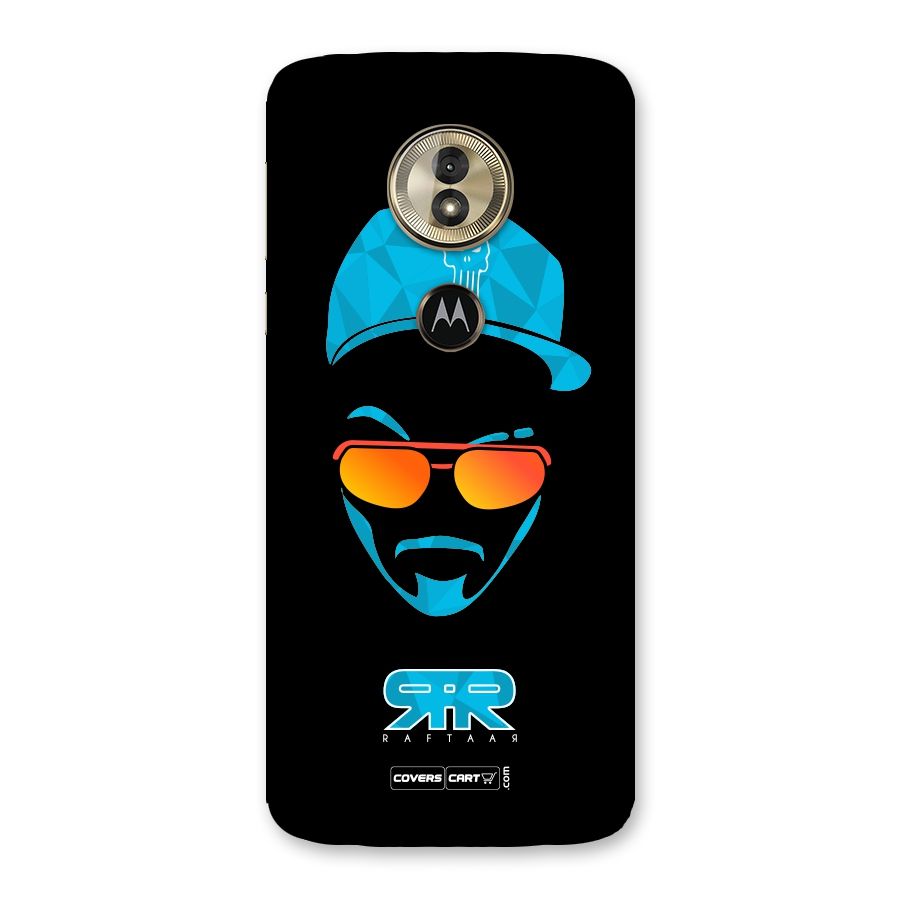 Special Raftaar Edition Blue Back Case for Moto G6 Play