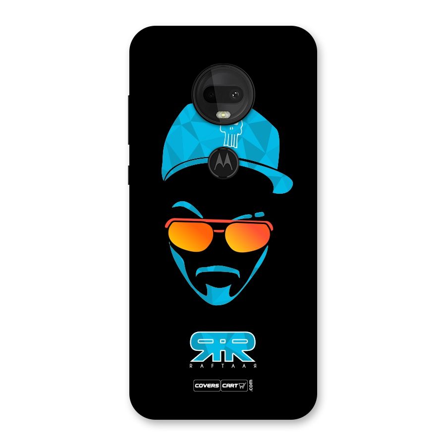 Special Raftaar Edition Blue Back Case for Moto G7
