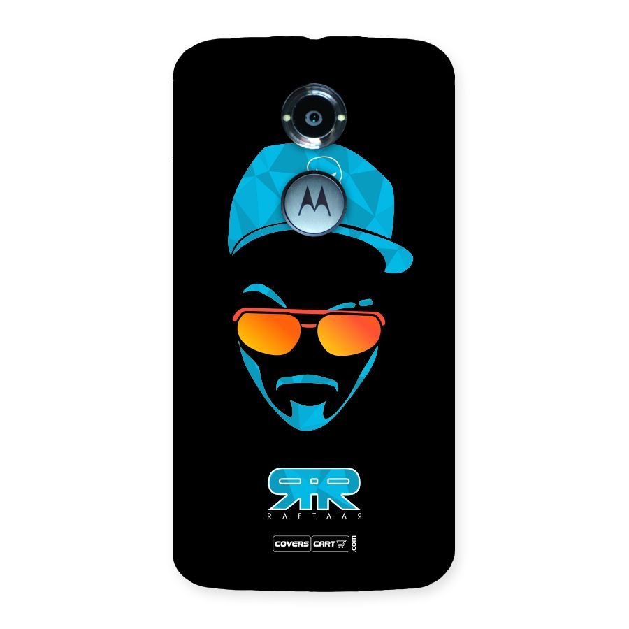 Special Raftaar Edition Blue Back Case for Moto X 2nd Gen