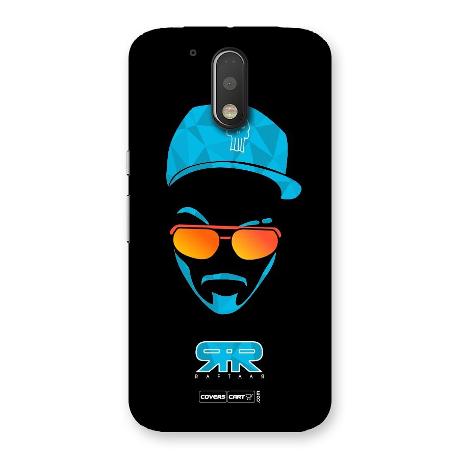 Special Raftaar Edition Blue Back Case for Motorola Moto G4