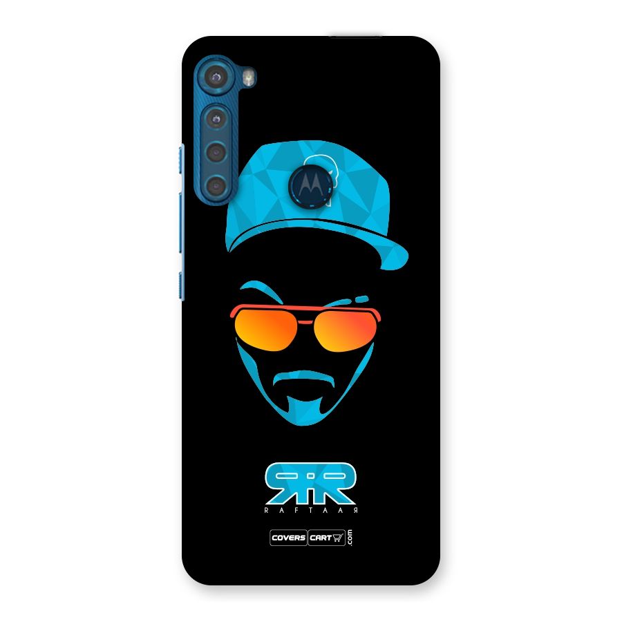 Special Raftaar Edition Blue Back Case for Motorola One Fusion Plus