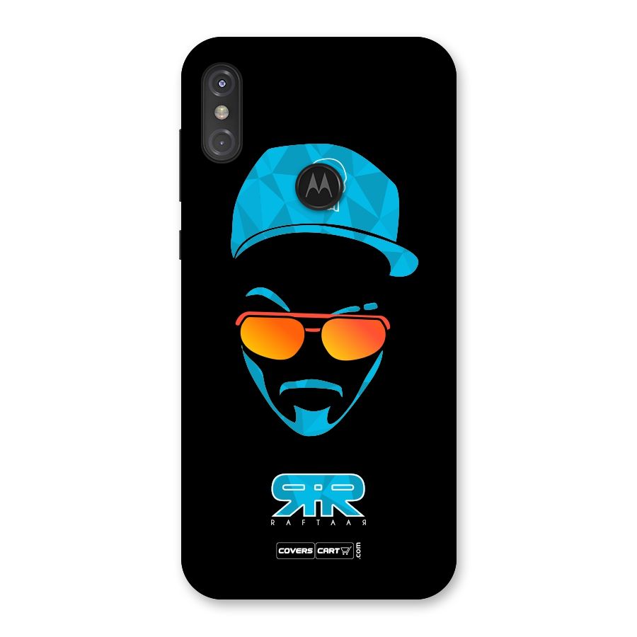 Special Raftaar Edition Blue Back Case for Motorola One Power
