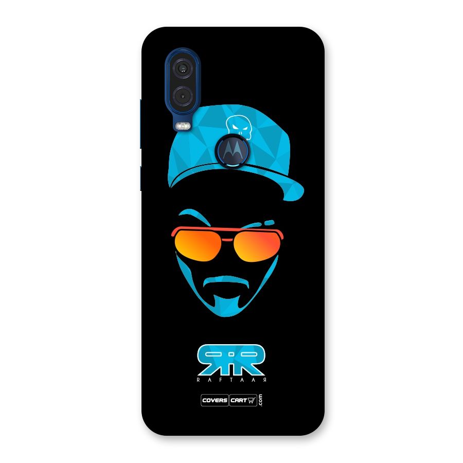 Special Raftaar Edition Blue Back Case for Motorola One Vision