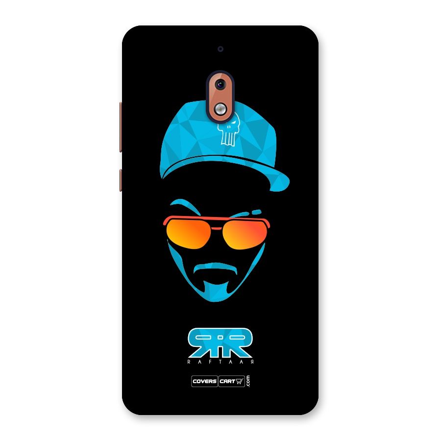 Special Raftaar Edition Blue Back Case for Nokia 2.1