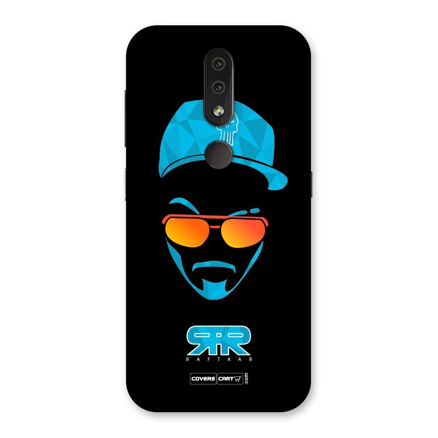 Special Raftaar Edition Blue Back Case for Nokia 4.2