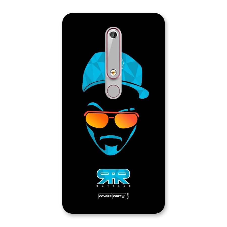 Special Raftaar Edition Blue Back Case for Nokia 6.1