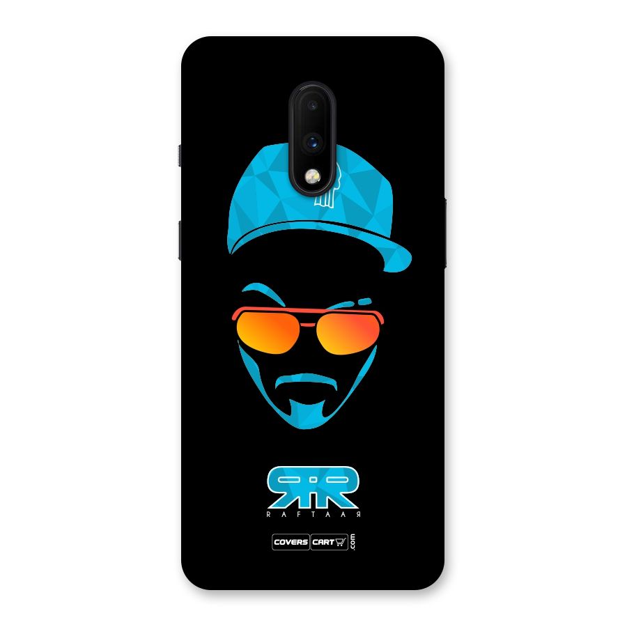 Special Raftaar Edition Blue Back Case for OnePlus 7