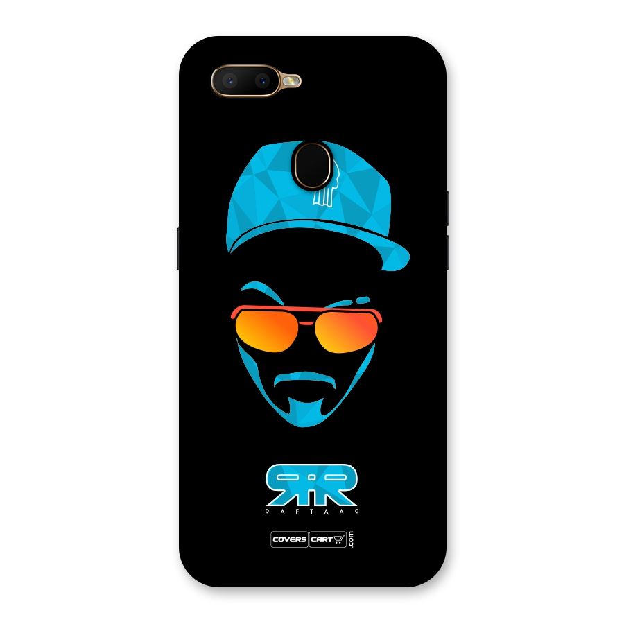 Special Raftaar Edition Blue Back Case for Oppo A5s
