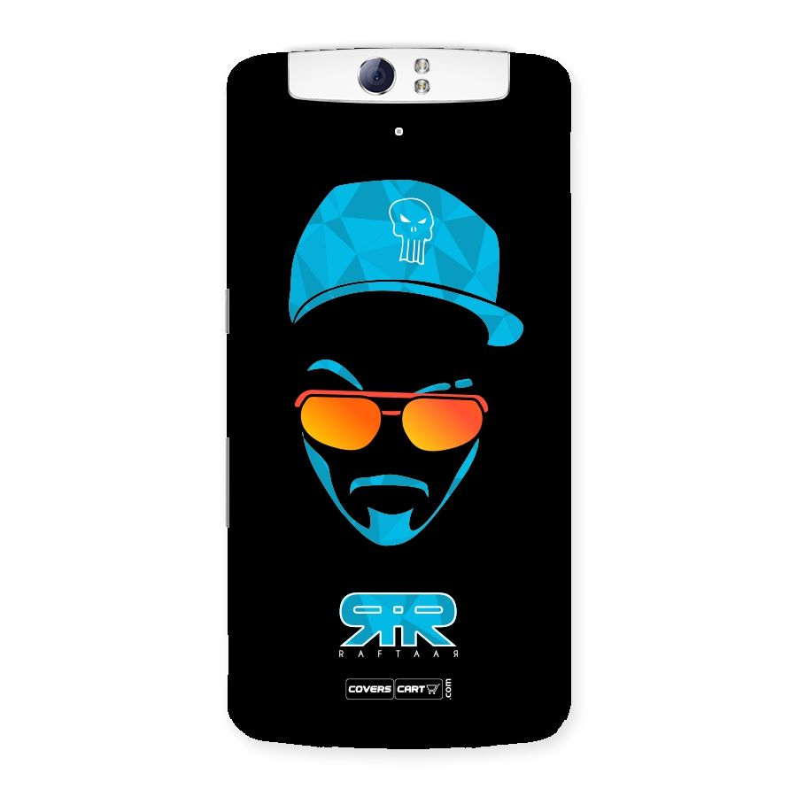 Special Raftaar Edition Blue Back Case for Oppo N1