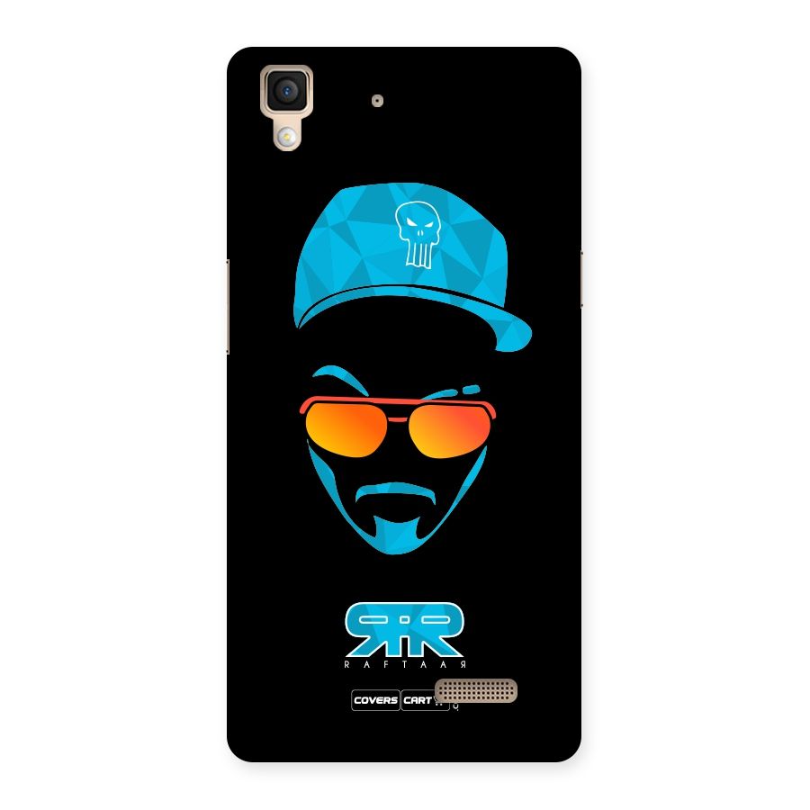 Special Raftaar Edition Blue Back Case for Oppo R7