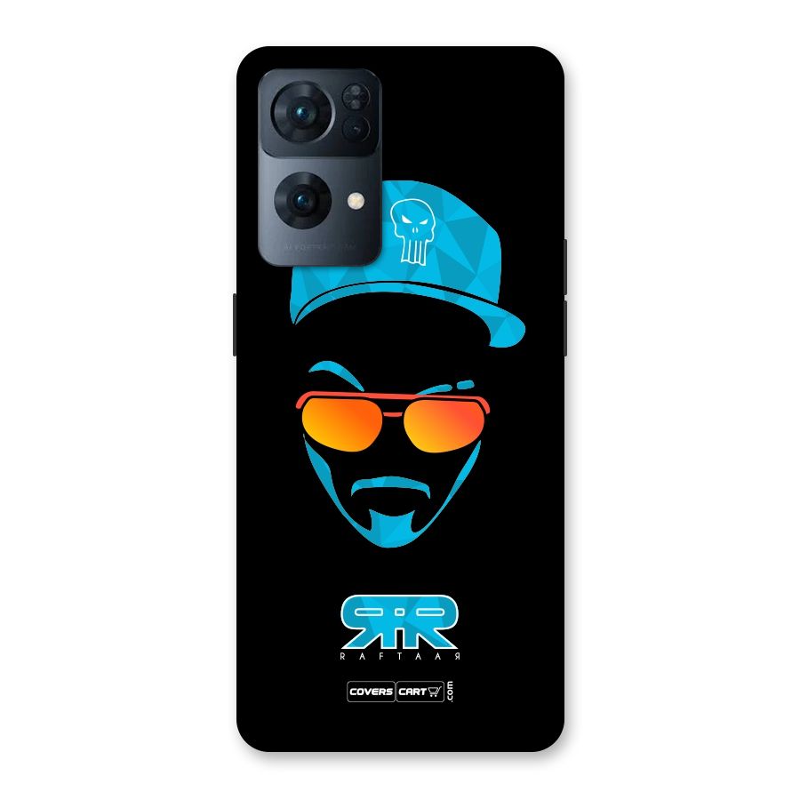 Special Raftaar Edition Blue Back Case for Oppo Reno7 Pro 5G