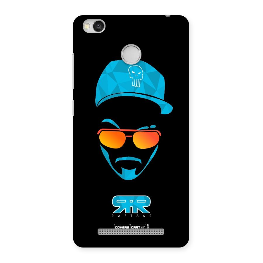 Special Raftaar Edition Blue Back Case for Redmi 3S Prime