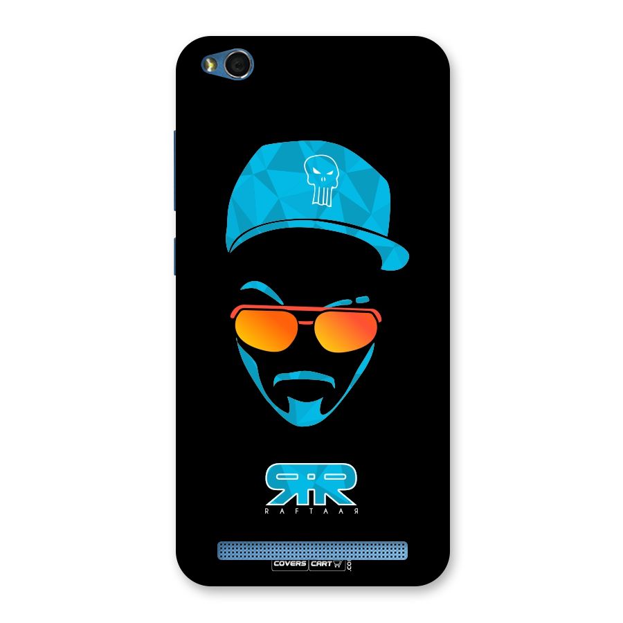 Special Raftaar Edition Blue Back Case for Redmi 5A