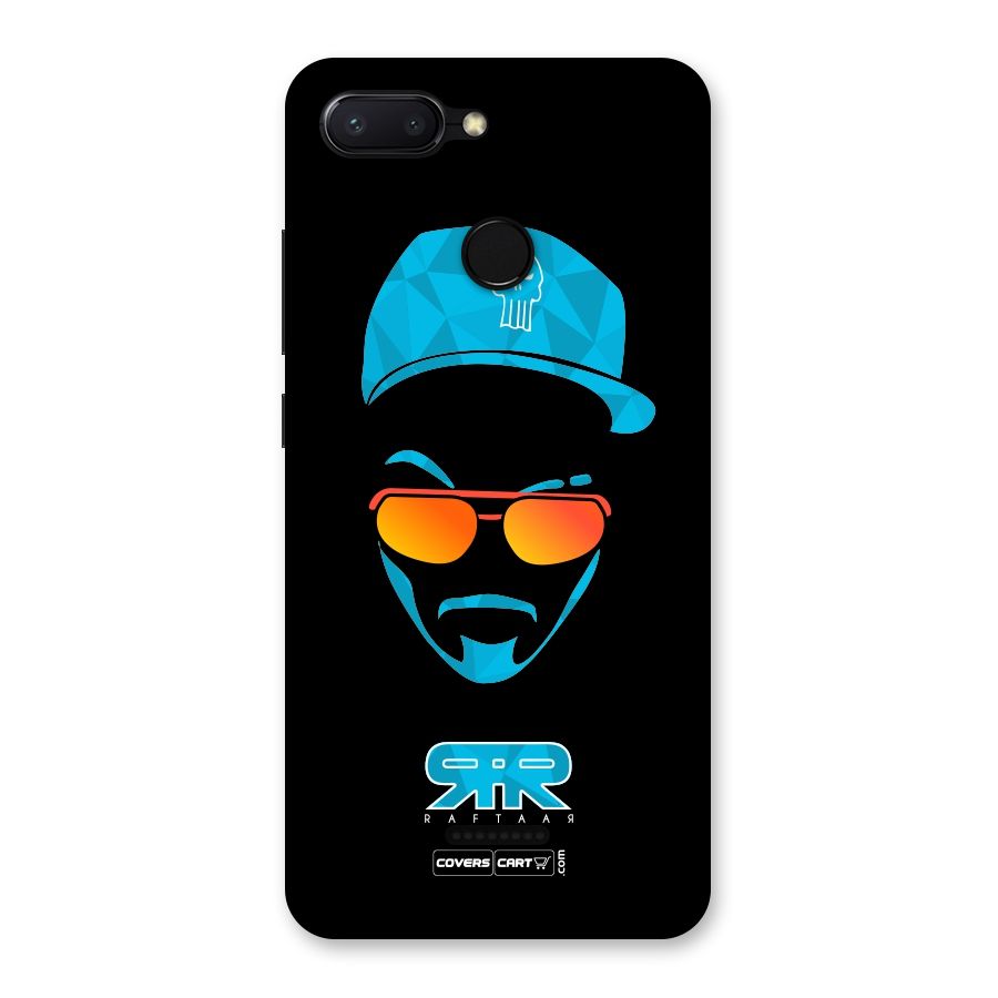 Special Raftaar Edition Blue Back Case for Redmi 6