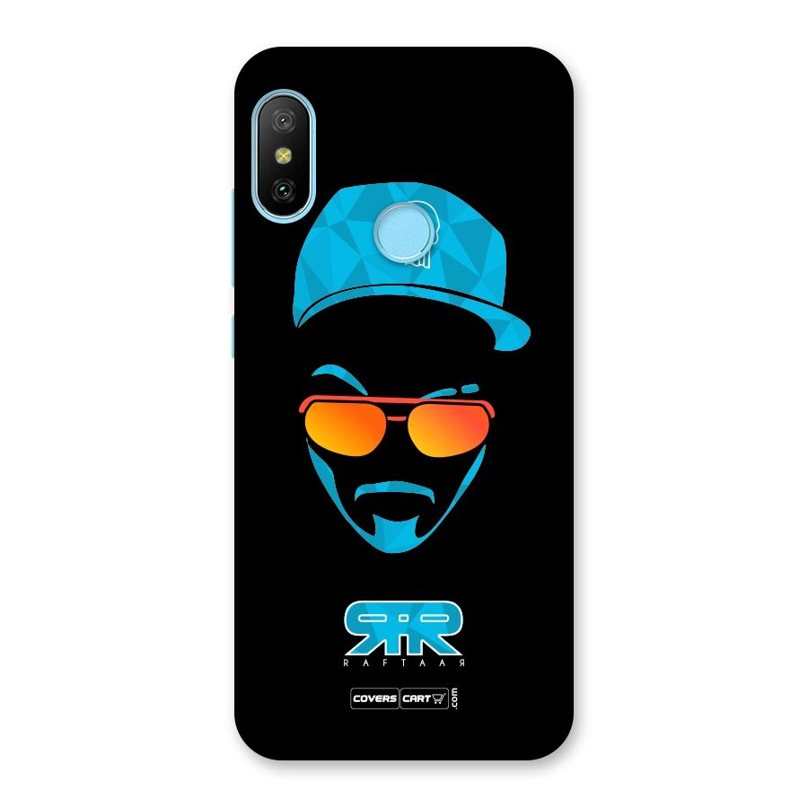 Special Raftaar Edition Blue Back Case for Redmi 6 Pro
