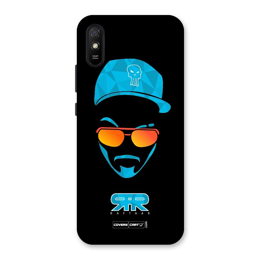 Special Raftaar Edition Blue Back Case for Redmi 9A