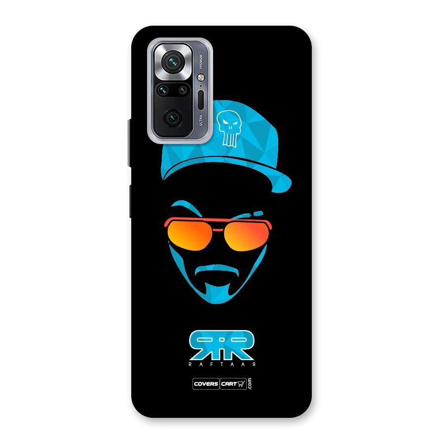 Special Raftaar Edition Blue Back Case for Redmi Note 10 Pro