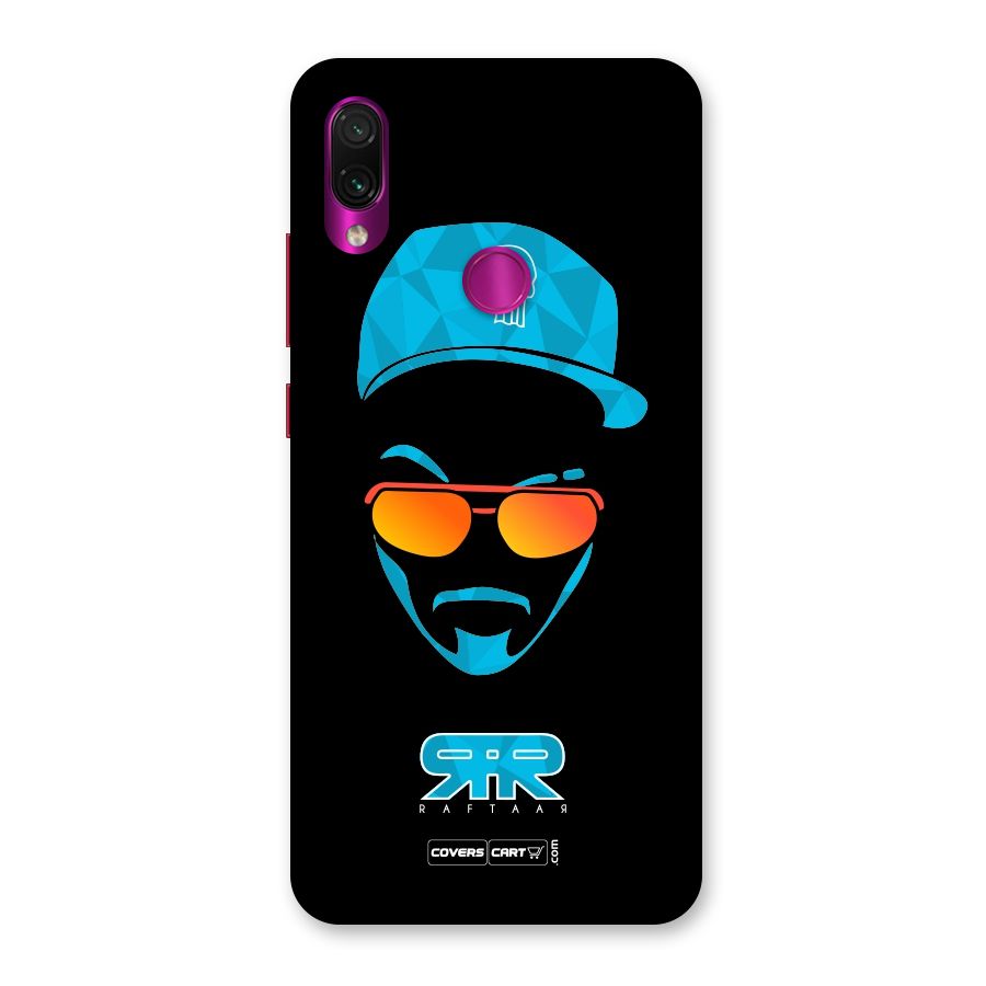 Special Raftaar Edition Blue Back Case for Redmi Note 7 Pro