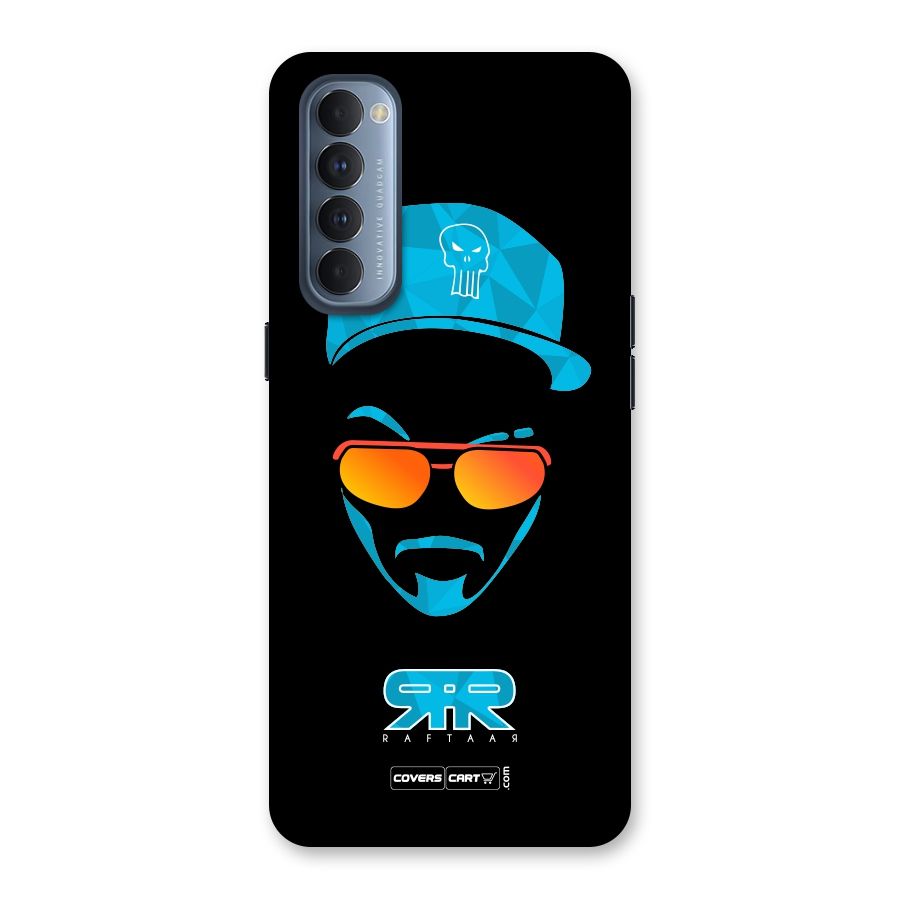 Special Raftaar Edition Blue Back Case for Reno4 Pro