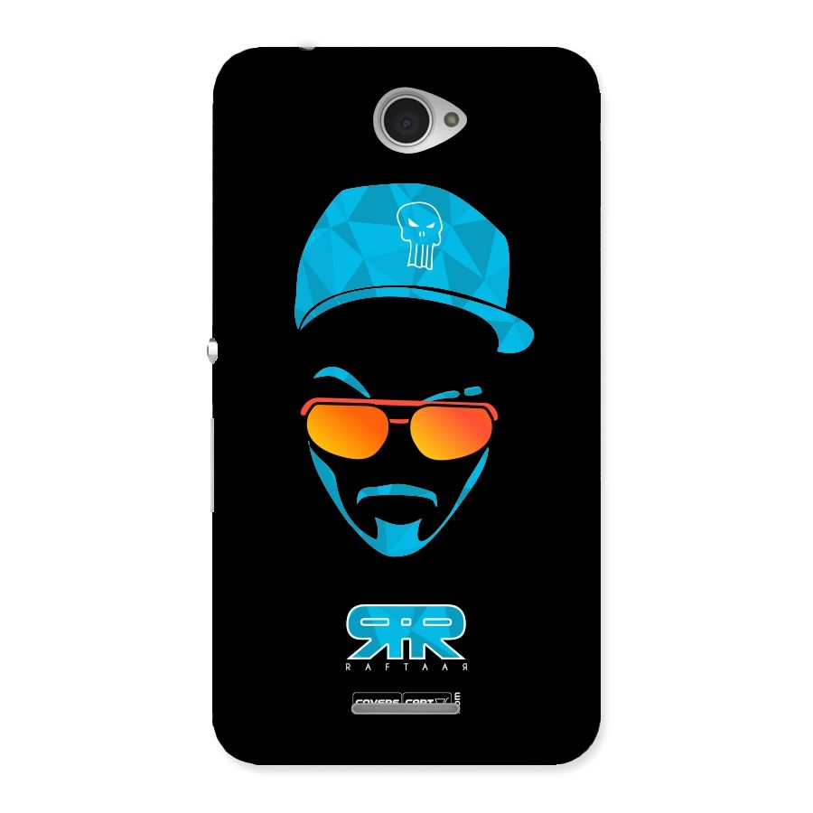 Special Raftaar Edition Blue Back Case for Sony Xperia E4
