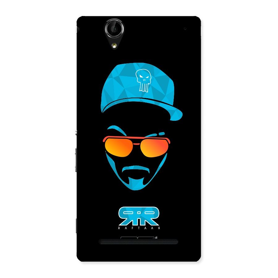 Special Raftaar Edition Blue Back Case for Sony Xperia T2