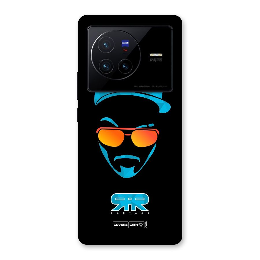 Special Raftaar Edition Blue Back Case for Vivo X80